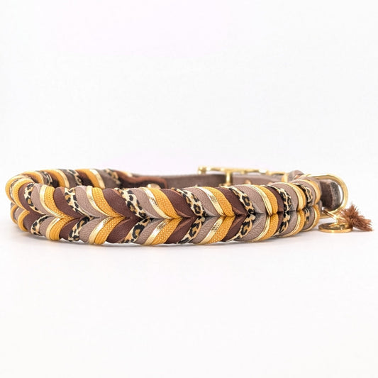 Leder Hundehalsband „Leo“ handgemacht