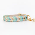 Bild in Galerie-Betrachter laden, BioThane Halsband Sea Glass 2.0 – taupe & salbei
