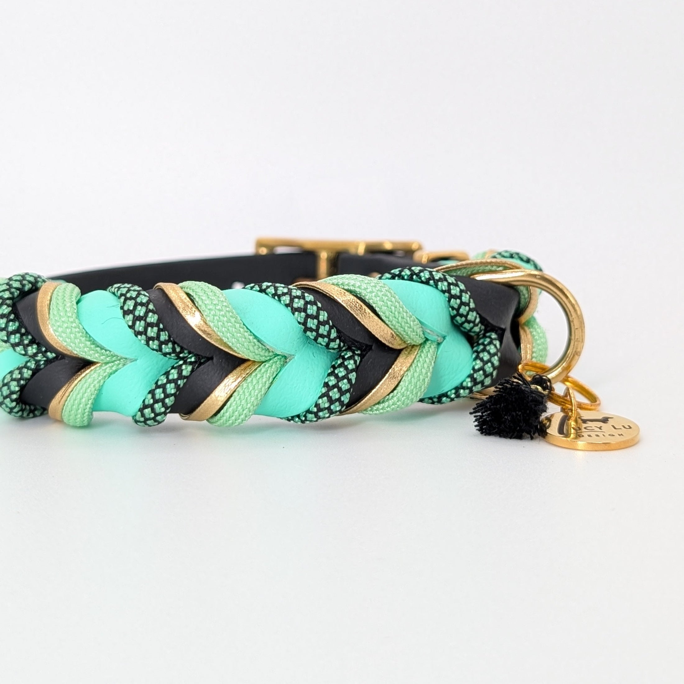 Hugo 2.0 – BioThane® Hundehalsband im klassischen Hugo-Design, handgefertigt