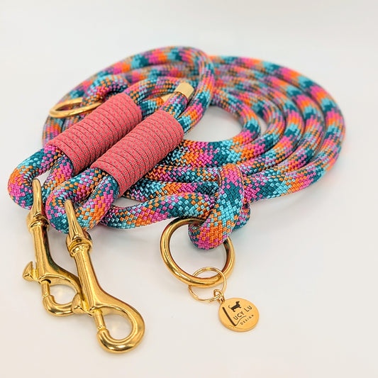 Bunte Tauleine Bohemian im farbenfrohen Design