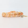 Bild in Galerie-Betrachter laden, BioThane® Set Peanut 2.0 – Halsband & Leine im natürlichen Look
