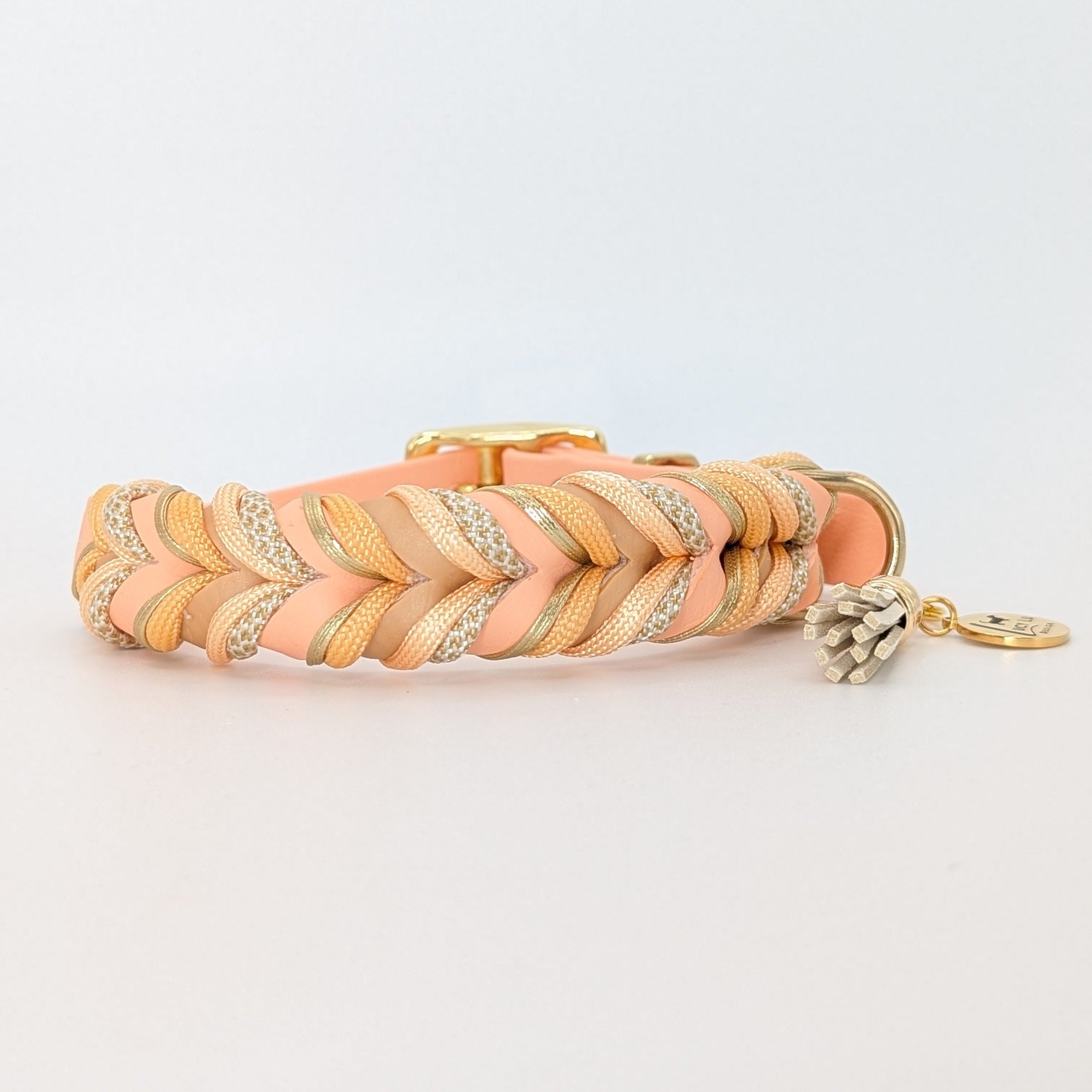 BioThane® Set Peanut 2.0 – Halsband & Leine im natürlichen Look