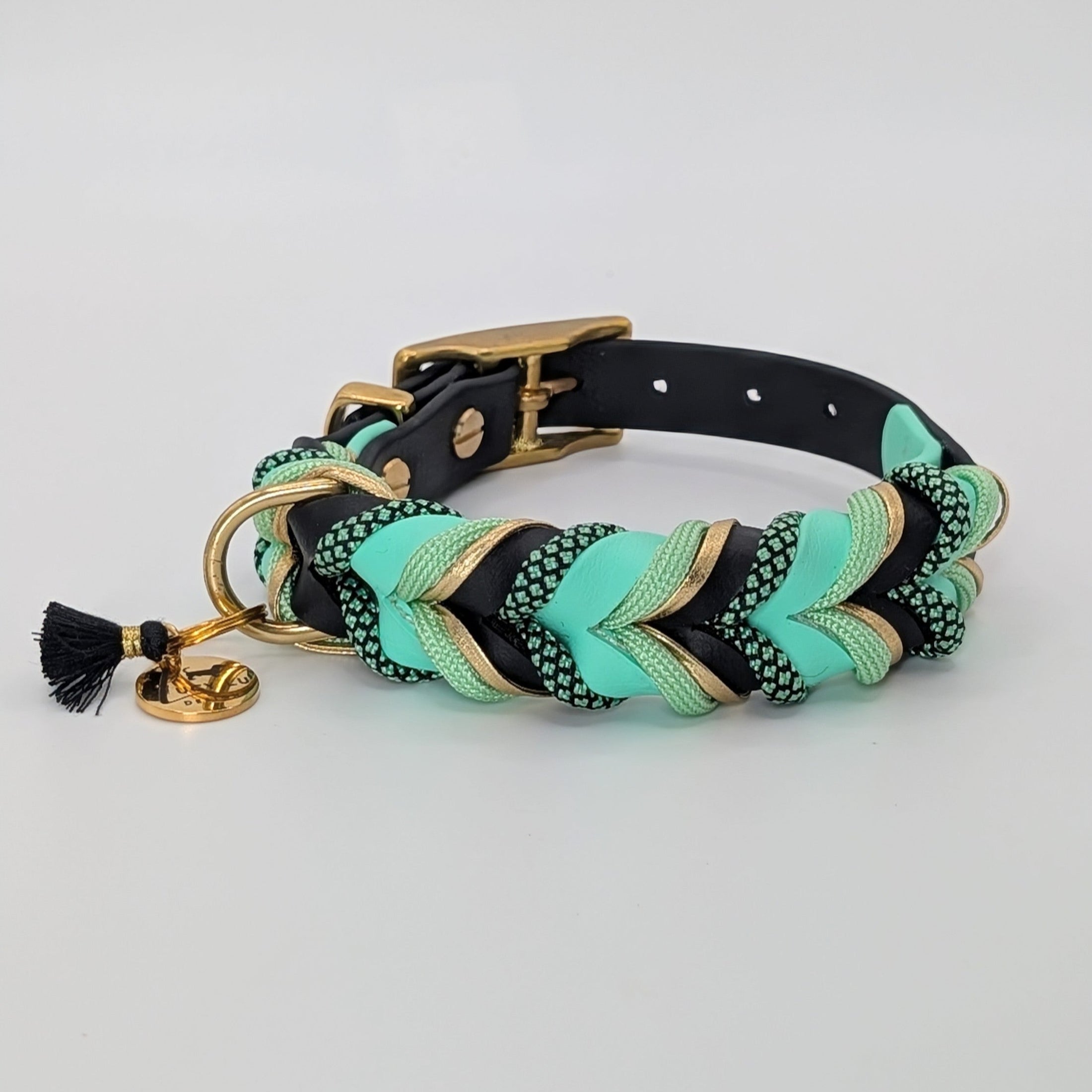 Hugo 2.0 – BioThane® Hundehalsband im klassischen Hugo-Design, handgefertigt