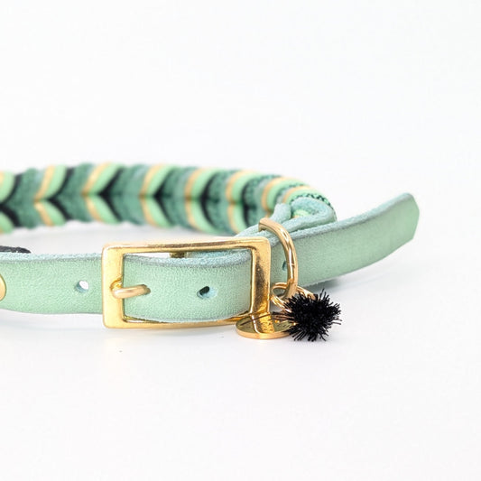Edles Hundehalsband „Peppa“ handmade