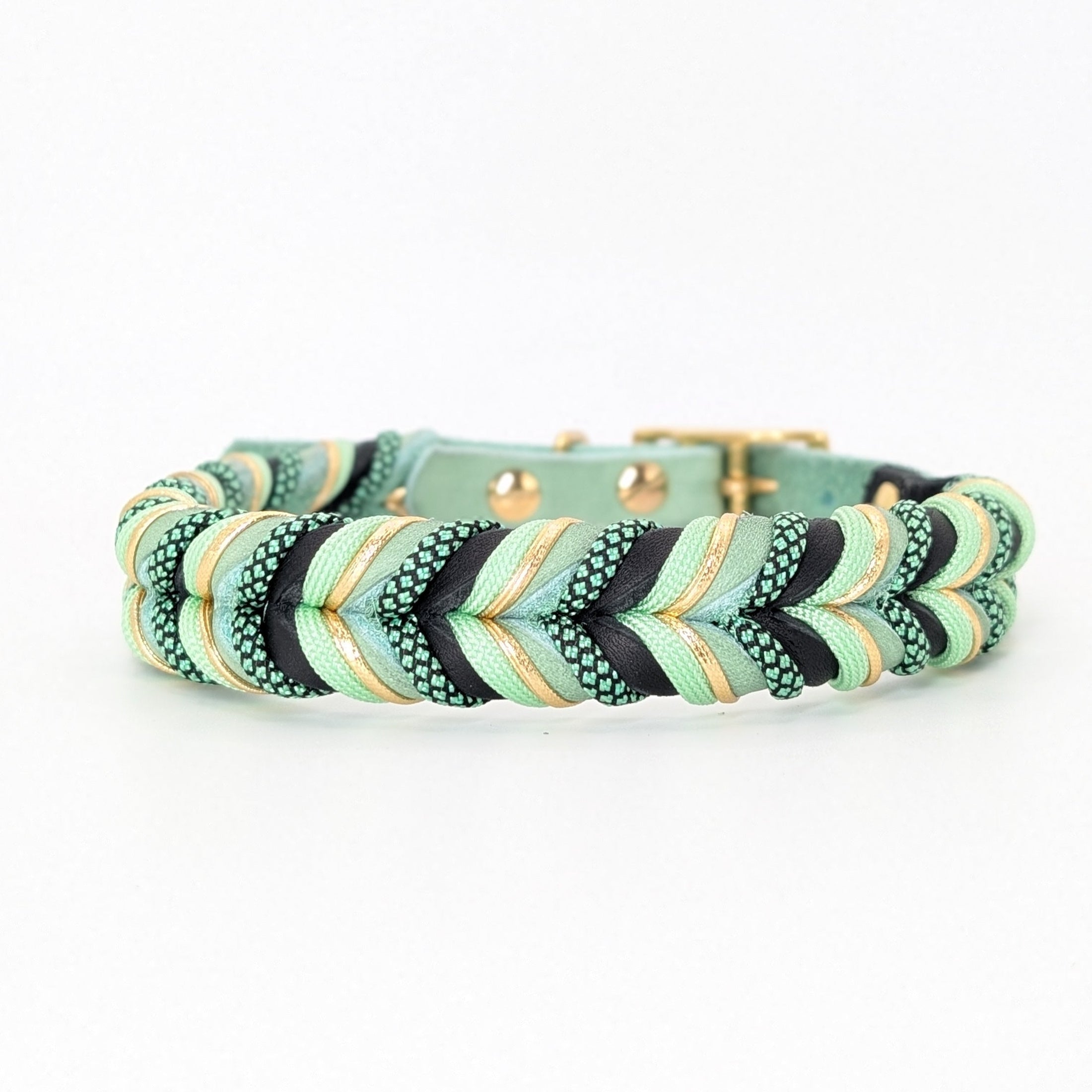 Edles Hundehalsband „Peppa“ handmade