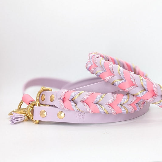 BioThane Set Blush 2.0 – Halsband & Leine