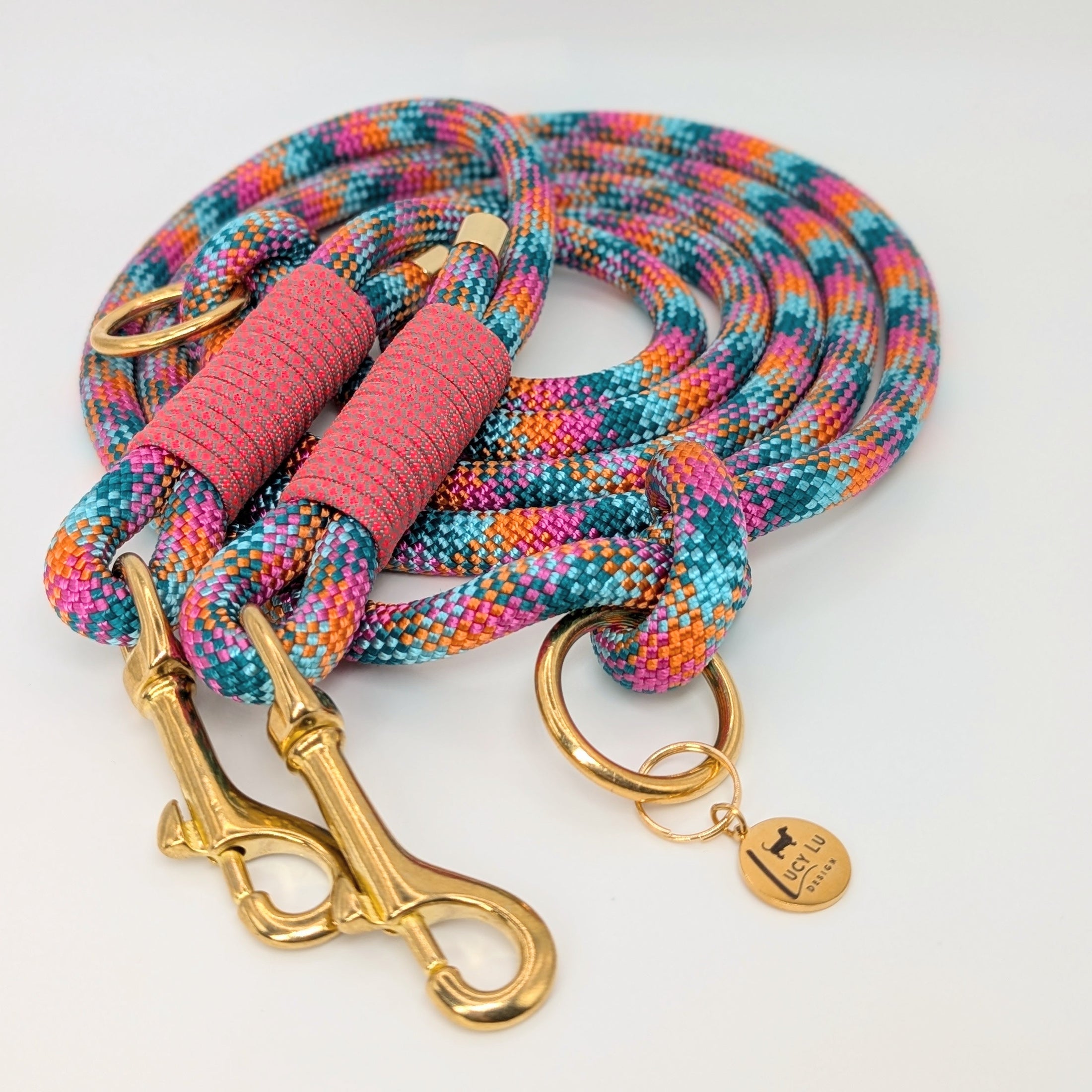 Bunte Tauleine Bohemian im farbenfrohen Design