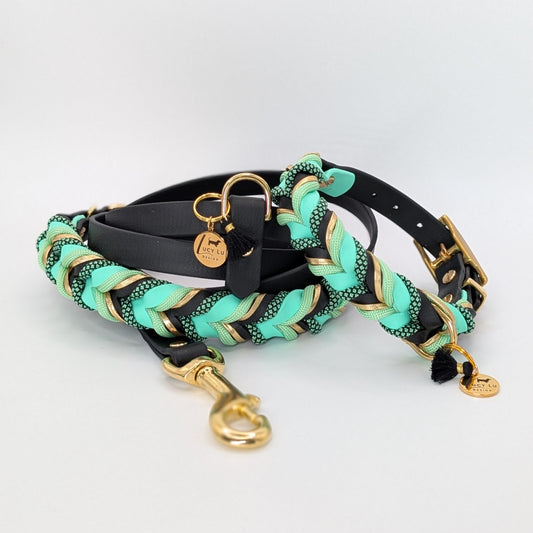 Hugo 2.0 – BioThane® Hundehalsband im klassischen Hugo-Design, handgefertigt