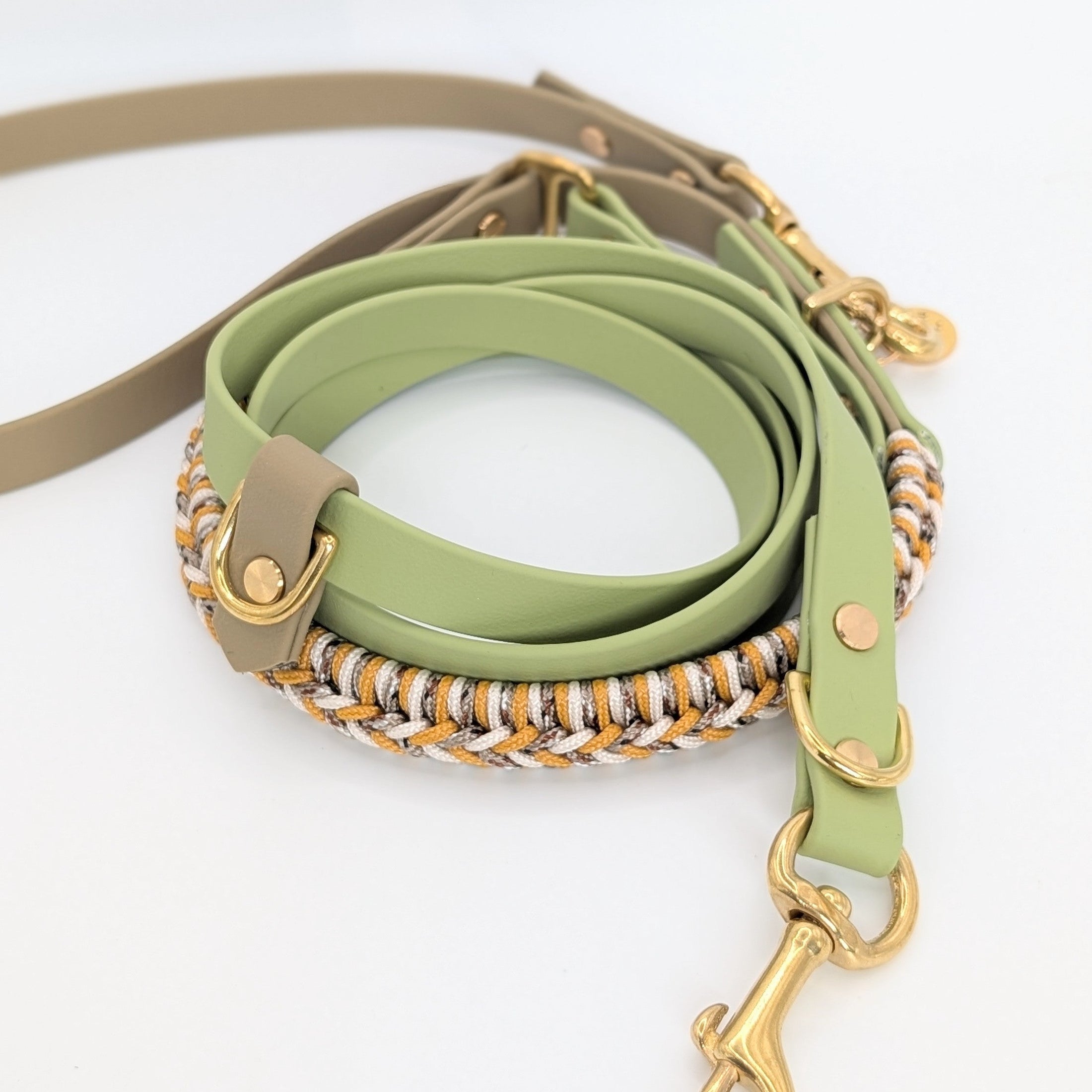 BioThane Hundeleine Jungle dreifach verstellbar