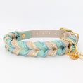 Bild in Galerie-Betrachter laden, BioThane Halsband Sea Glass 2.0 – taupe & salbei
