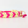 Bild in Galerie-Betrachter laden, BioThane Halsband Candy Cream 2.0 – Pastellgelb & Pink
