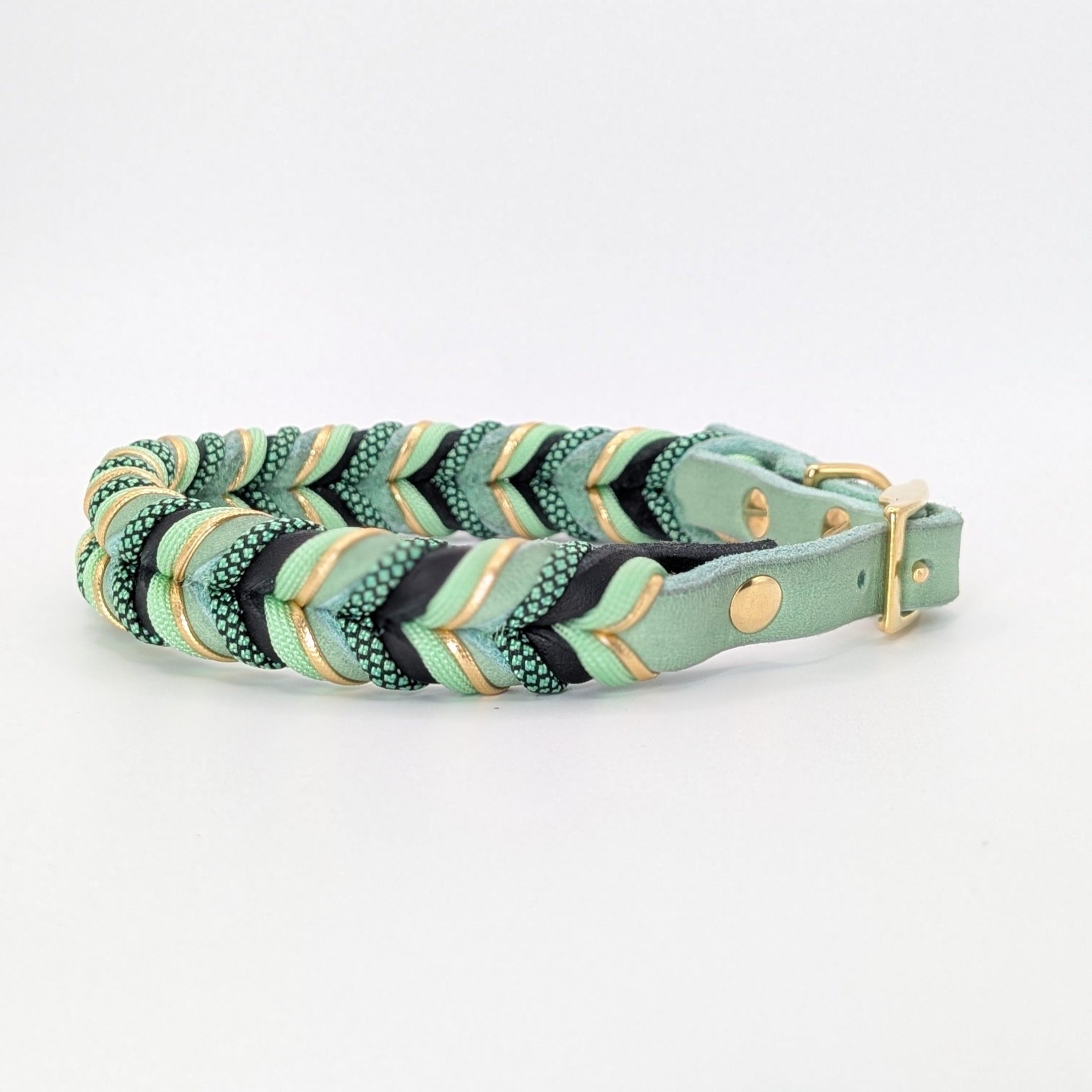 Edles Hundehalsband „Peppa“ handmade