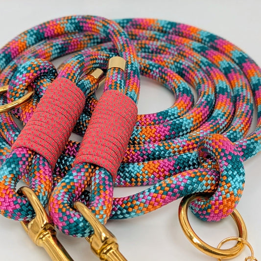 Bunte Tauleine Bohemian im farbenfrohen Design