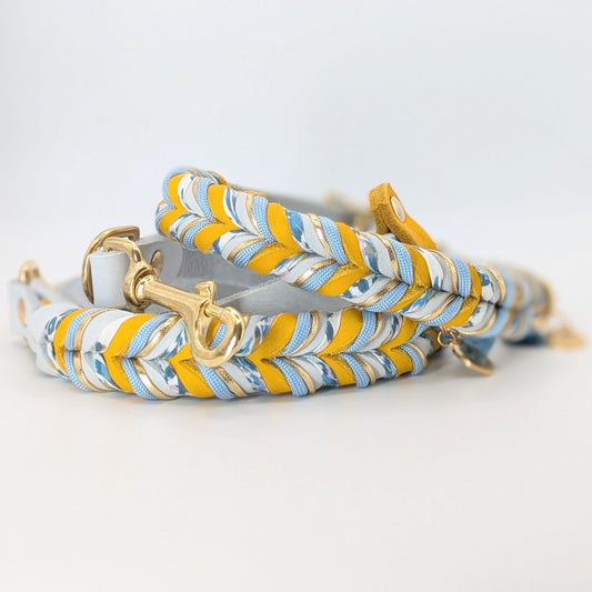 Leder-Hundehalsband, Halsband, handgemacht, Set